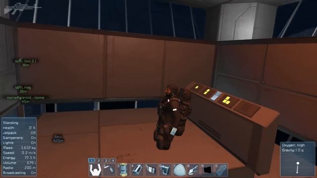 Space Engineers - Airlock Catastrophe, First Breath - Part 13 смотреть онлайн