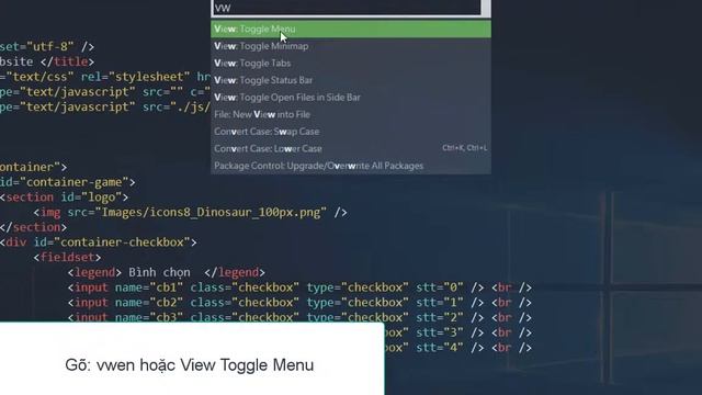 Hướng dẫn sửa lỗi mất menu trong sublime text 3 смотреть онлайн
