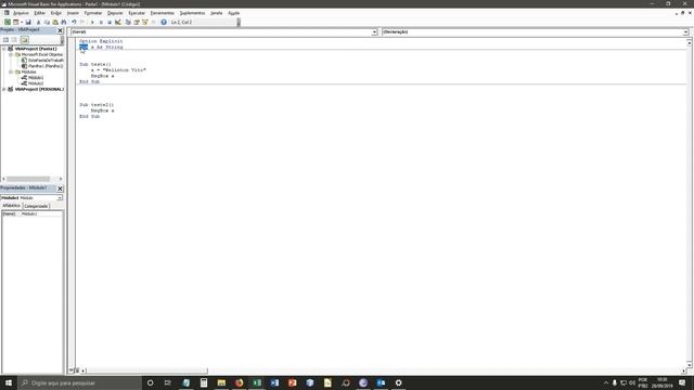 Curso VBA Excel Aula 19 - Variáveis locais, publicas, privadas e estáticas смотреть онлайн