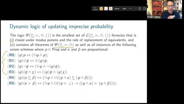 W.H.Holliday. Logics of Imprecise Comparative Probability смотреть онлайн