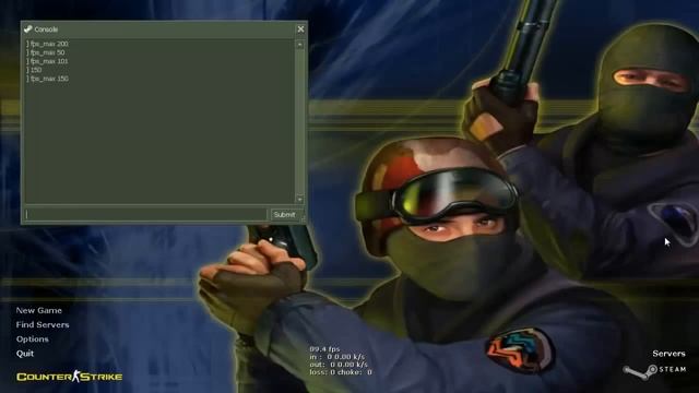 Как сделать более чем 100 FPS в Counter-Strike 1.6 (на слабом пк) смотреть онлайн