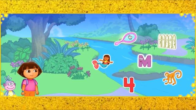 Dora the Explorer: Dora's Alphabet Forest Adventure. Game For Kids. смотреть онлайн
