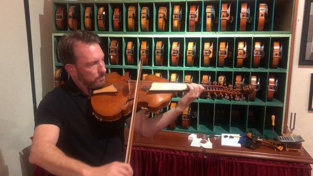 1997 Viola d’amore by Violinmaker Eric Benning смотреть онлайн