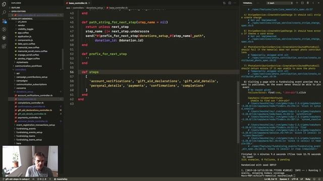 Adding two steps to multi-step donation process, hidden behind a feature flag. смотреть онлайн
