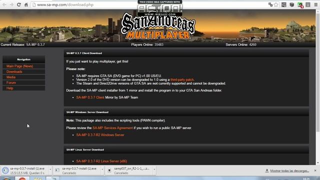 Como Descargar E Intalar Gta Multiplayer [Samp] [0.3.7] G смотреть онлайн