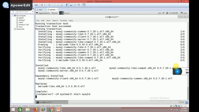 how to create mysql server in linux in hindi смотреть онлайн