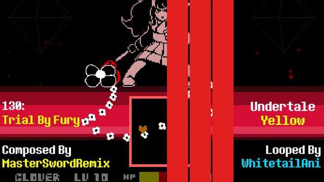 Undertale Yellow - 130 Trial By Fury (Phase Two) (15 minute loop) смотреть онлайн