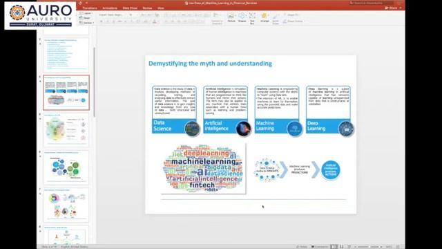 Webinar on "Use Cases of Machine Learning in Finance Services" смотреть онлайн