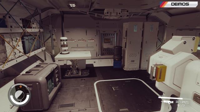 🚀 Wohnmodule - DEIMOS - Innenbereich Austattung- Starfield 4K