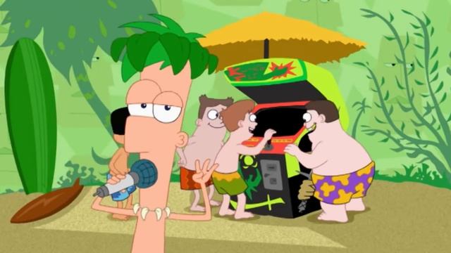 Финес и Ферб "Пляж на заднем дворе" смотреть онлайн