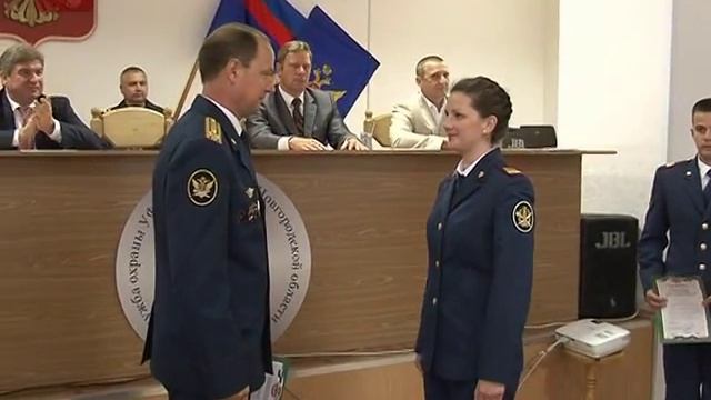 Cотрудников отдела охраны регионального УФСИН чествовали  на торжественном мероприятии