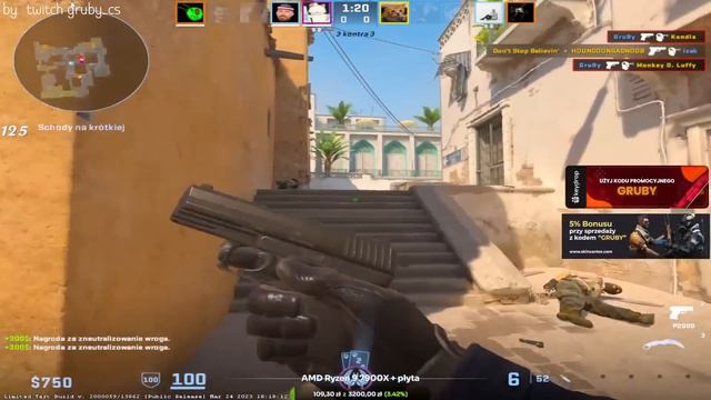 CS2 vs WTF GLITCH! - COUNTER STRIKE 2 MOMENTS смотреть онлайн
