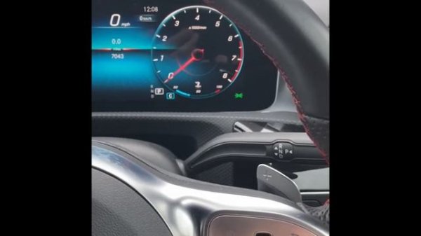 New Mercedes A Class W177 service reset menu