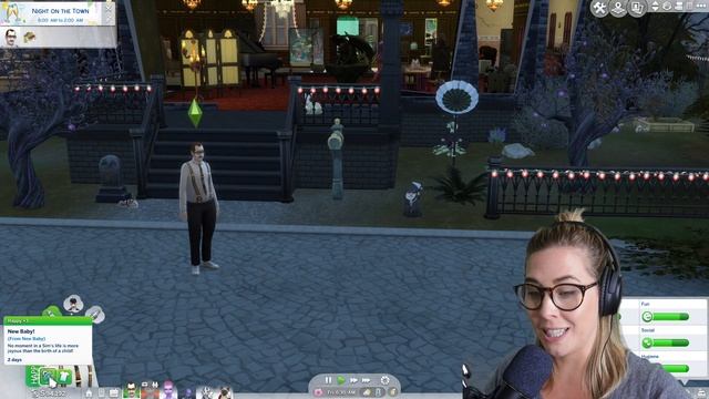 Sims 4 Let's Play: My Idiot Sim Had an Alien Baby...AGAIN! | Get to Work Sims | xameliax смотреть онлайн