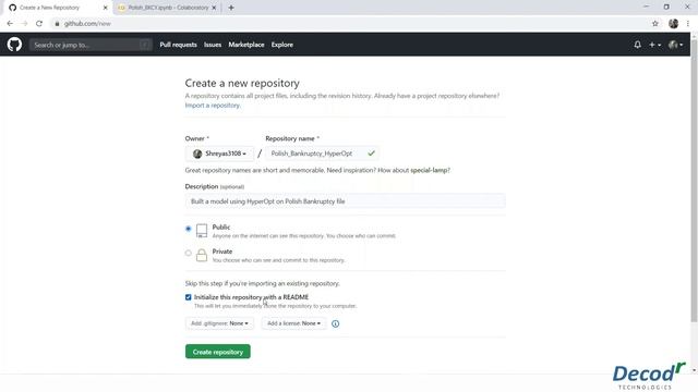 Google colab and new repository | Decodr Technologies смотреть онлайн