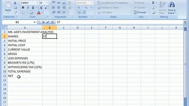 Calculating Initial Cost and Current Value смотреть онлайн