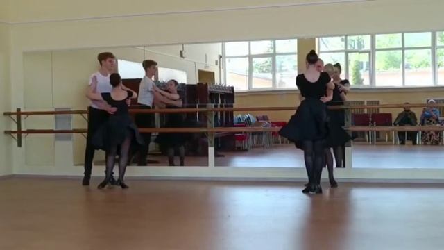 Народный танец, экзамен 3 курс 6 семестр. Каблучный + Верёвочка | Folk dance, exam смотреть онлайн