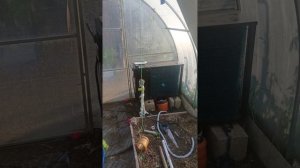 Тепловой насос, теплица -  солнечный коллектор, грунтовый теплообменник.