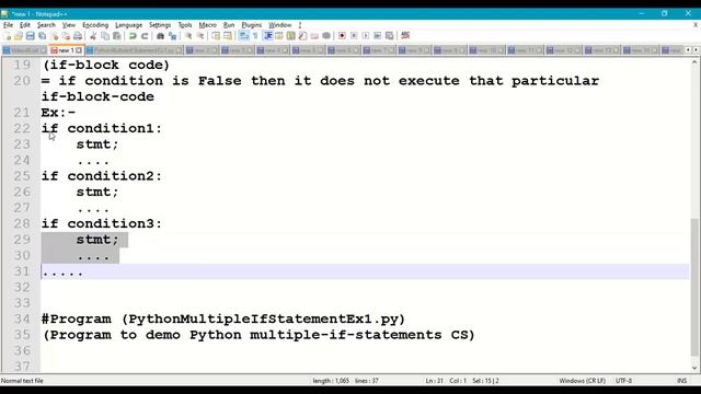 Python Multiple If Statements|| Python Control Structures|| Python Branching Control Structures||#4 смотреть онлайн