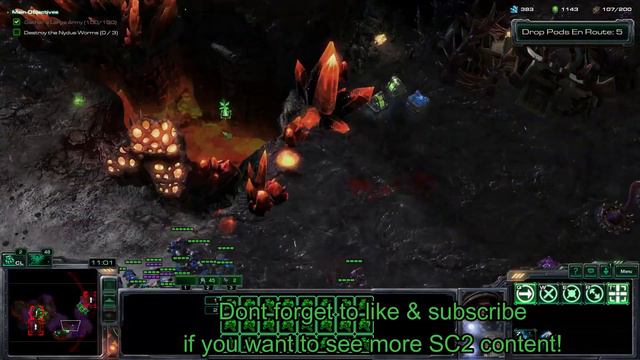 Starcraft 2 Wings of Liberty: Assault on Char!!! смотреть онлайн