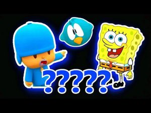 5 Pocoyo & Spongebob "Go Away" Sound Variations in 38 Seconds