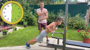 МИНИ-тренировка - если ЛЕНЬ тренироваться // для парней 8-14 лет // Фитнес ту кидс