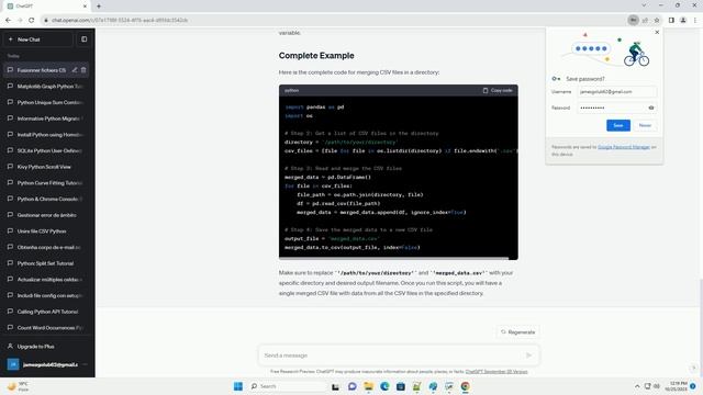 Python pandas merge csv files in directory into one смотреть онлайн