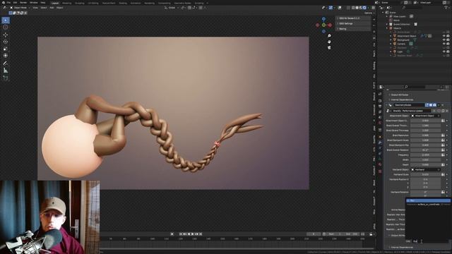 The New Quickest And Easiest Braids In Blender (Braidify Update)