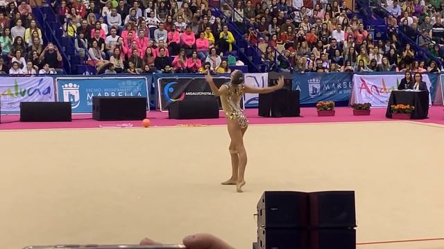 Alexandra Soldatova - Ball GP Marbella 2019 AA 20.65 смотреть онлайн