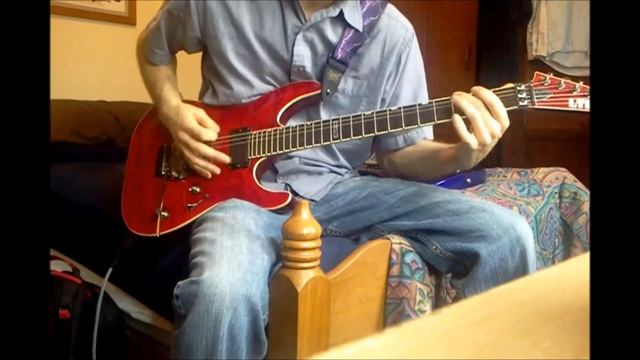 DIY tube guitar preamp demo AX84 Hi-Octane modded смотреть онлайн