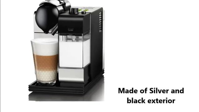 Newest DeLonghi Silver Lattissima Plus Nespresso Capsule System "Lattissima Plus EN 520.SL" смотреть онлайн