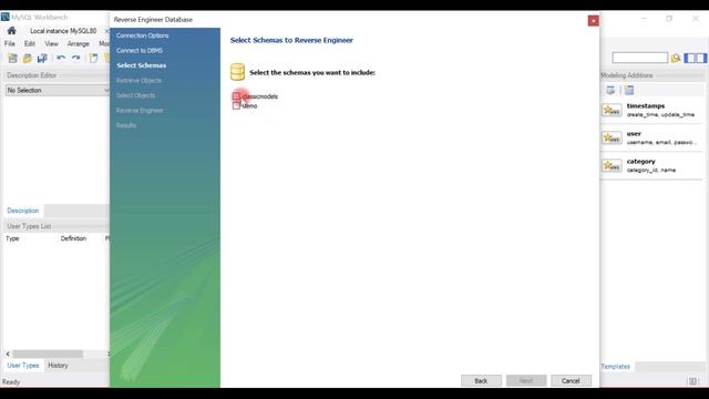 Create ER Diagram of a Database in MySQL Workbench смотреть онлайн