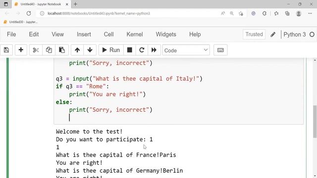Проекты Python: Игра-викторина (пошаговое объяснение) смотреть онлайн