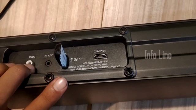 boAt Aavante Bar 1160 60 Watt 2.0 Channel Wireless Bluetooth Soundbar (Premium Black) смотреть онлайн