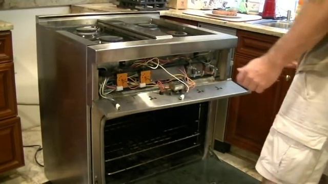 Thermador Stove Repair Simplified - Gas Burner Not Working Easy Fix. Model PRG304US смотреть онлайн