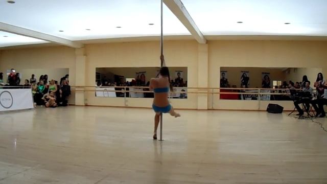 Анастасия Шпилевая 2 место категория спорт профи Crimean pole dance Event март 2016 смотреть онлайн