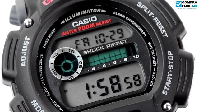 Reloj Casio G-Shock DW9052 - www.CompraFacil.mx смотреть онлайн