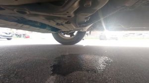 Течёт жидкость (вода?) из под защиты двигателя Mitsubishi Outlander III 2018