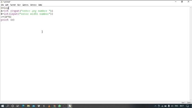Area of rectangle with python смотреть онлайн