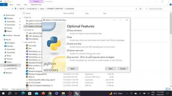 How to install Python 3.12.0 on Windows 10 [2023 update]