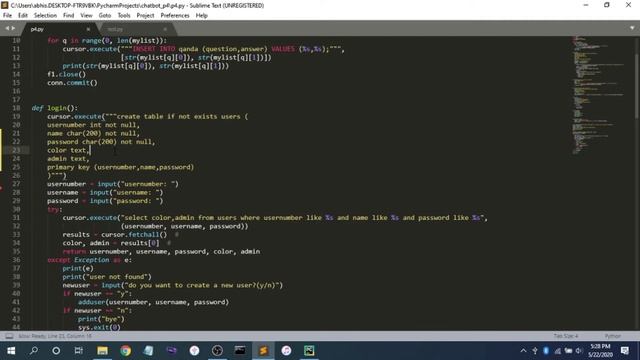Chatbot p5-improving our old code смотреть онлайн
