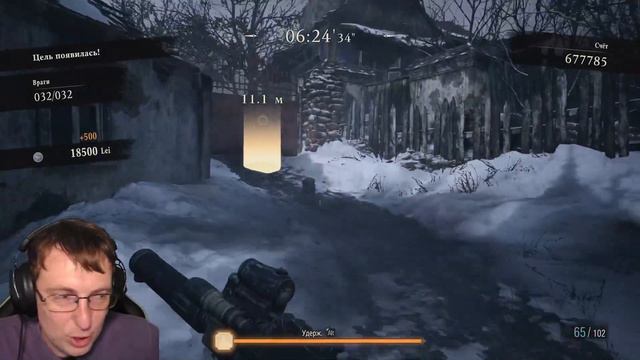 Resident Evil Village | DLC, Mercenaries пару раундов за Криса. смотреть онлайн
