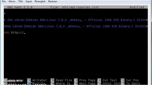 Cara Mengganti Repository Linux Debian смотреть онлайн