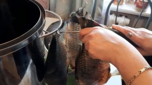 Копченая рыба / Как закоптить карася? / Коптим рыбу дома.