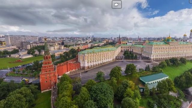 Круговая панорама Московского Кремля смотреть онлайн