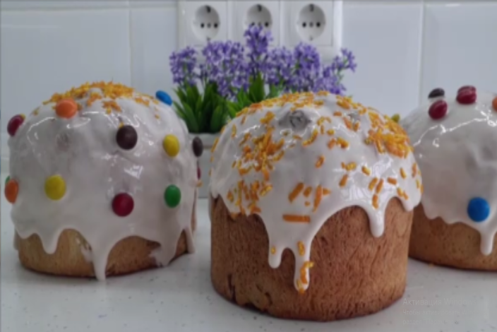 ПАСХАЛЬНЫЙ КУЛИЧ РЕЦЕПТ. смотреть онлайн