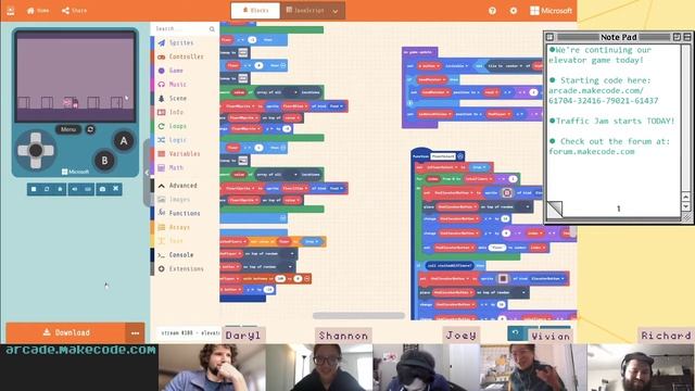 MakeCode Arcade Advanced - Elevator Game (Part 2) смотреть онлайн