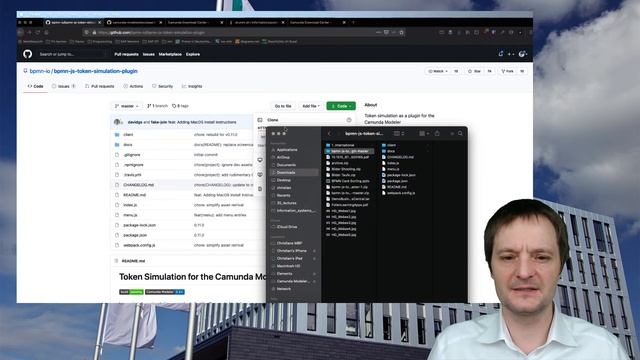 Plugin zur Token-Simulations im Camunda Modeller смотреть онлайн