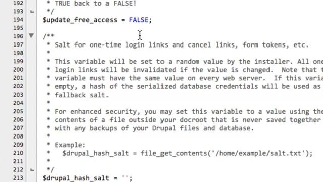 Drupal Internals: settings.php смотреть онлайн