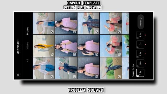 CapCut Template Option Not Showing Problem Solve | Template Option Not Show in TikTok смотреть онлайн